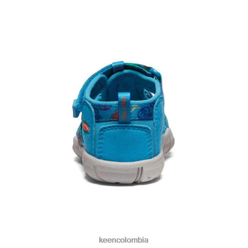 niños pequeños seacamp ii cnx x oso ahumado oso ahumado/azul fiordo KEEN calzado 88N808821