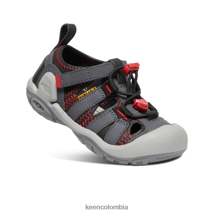 pequeños niños arroyo nudo imán/alfombra roja KEEN calzado 88N808773