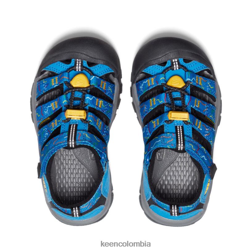 pequeños niños newport h2 austero/negro KEEN calzado 88N808737