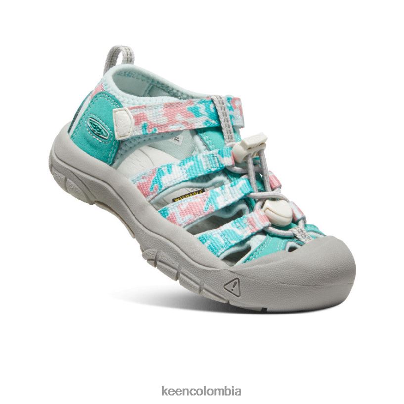 pequeños niños newport h2 camuflaje/glaseado rosa KEEN calzado 88N808734