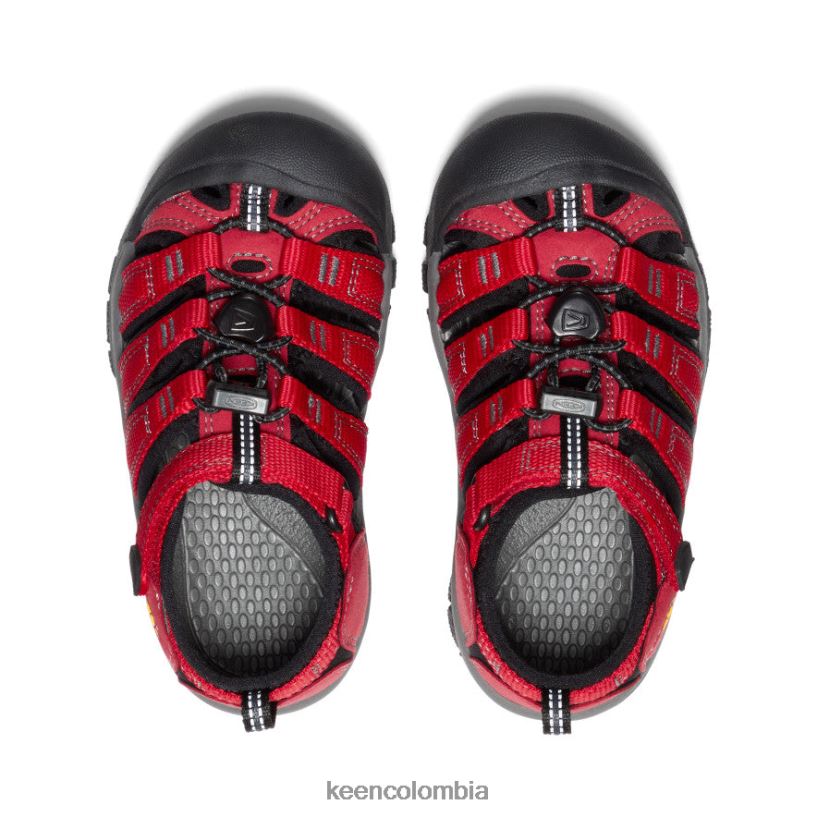 pequeños niños newport h2 cinta roja/gárgola KEEN calzado 88N808746