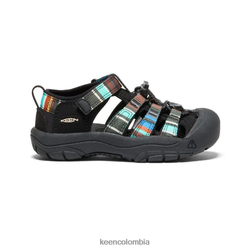 pequeños niños newport h2 raya negra KEEN calzado 88N808736