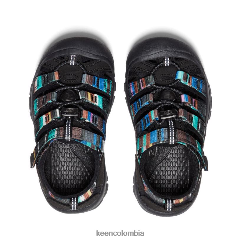 pequeños niños newport h2 raya negra KEEN calzado 88N808736