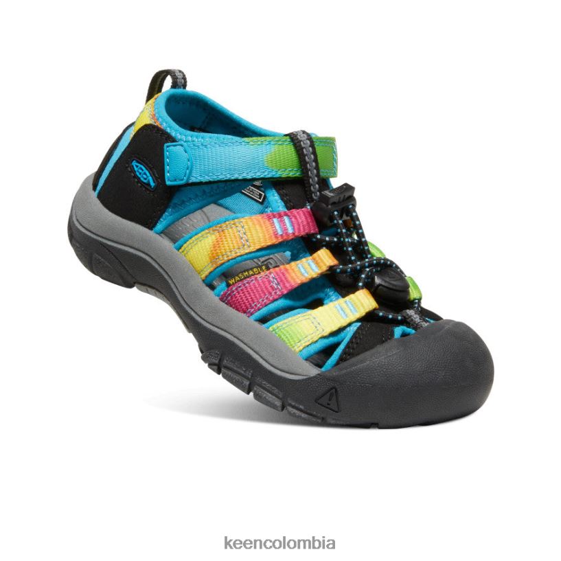 pequeños niños newport h2 teñido anudado del arco iris KEEN calzado 88N808731