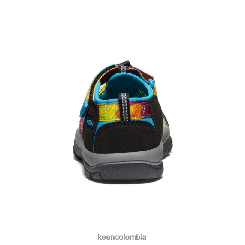 pequeños niños newport h2 teñido anudado del arco iris KEEN calzado 88N808731