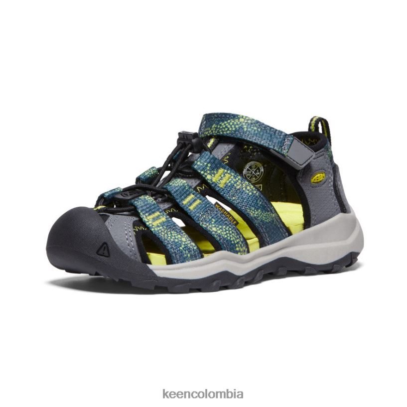 pequeños niños newport neo h2 musgo marino/gris acero KEEN calzado 88N808839