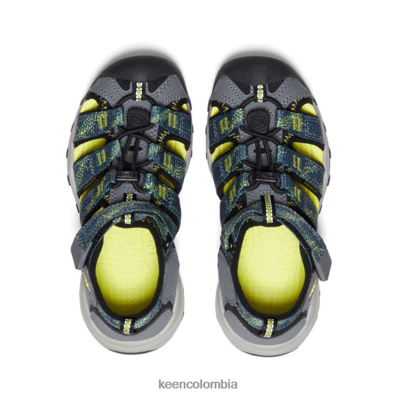 pequeños niños newport neo h2 musgo marino/gris acero KEEN calzado 88N808839