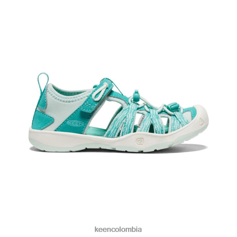 pequeños niños sandalia moxie cascada/vidrio azul KEEN calzado 88N808961