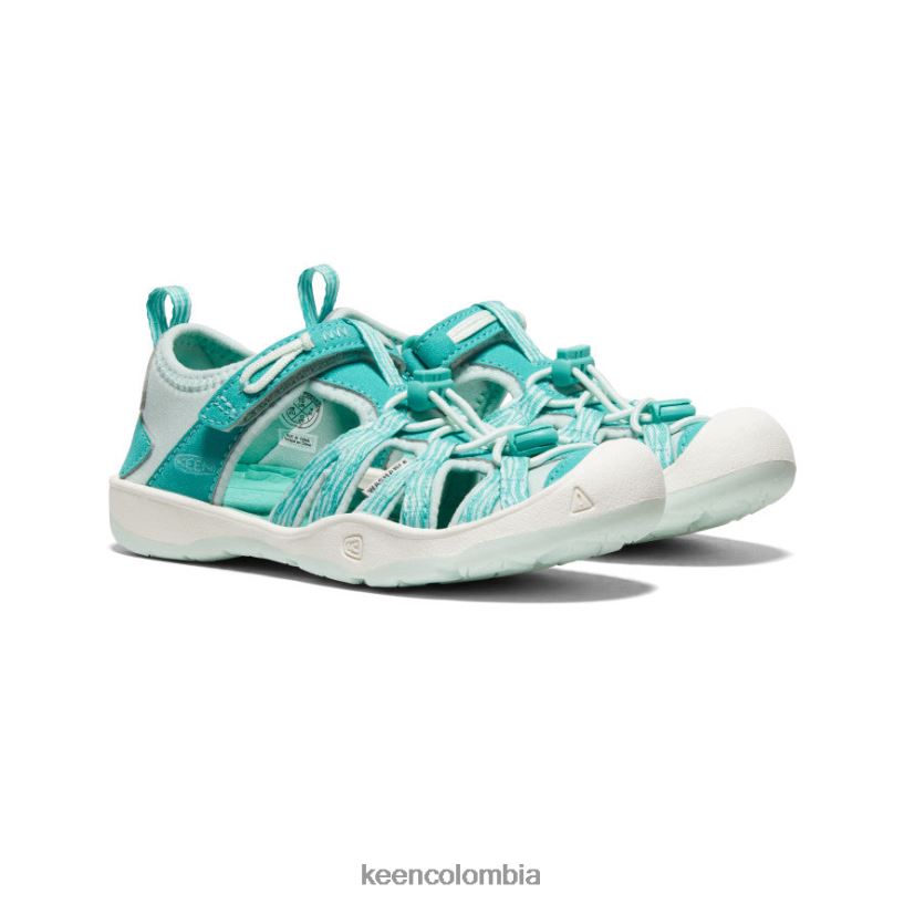 pequeños niños sandalia moxie cascada/vidrio azul KEEN calzado 88N808961