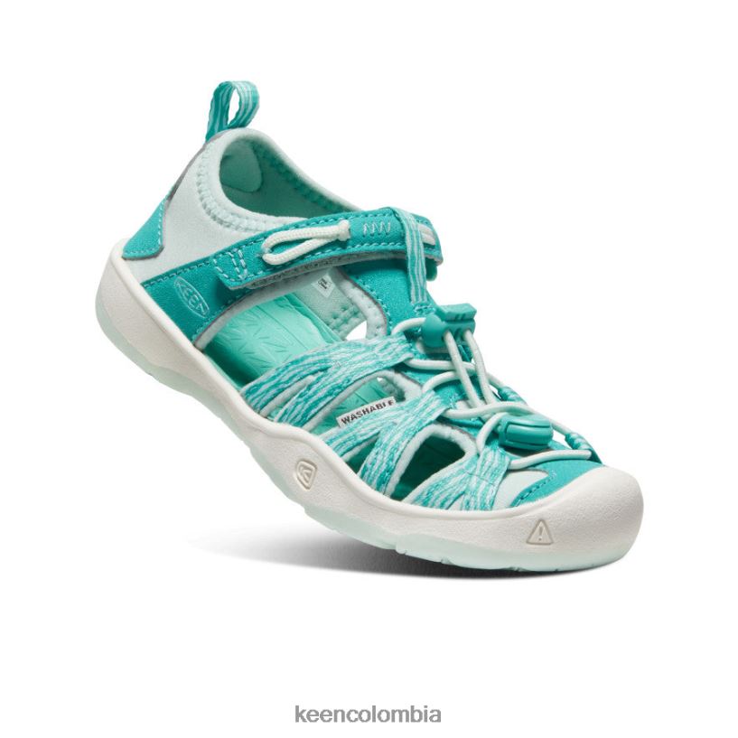 pequeños niños sandalia moxie cascada/vidrio azul KEEN calzado 88N808961