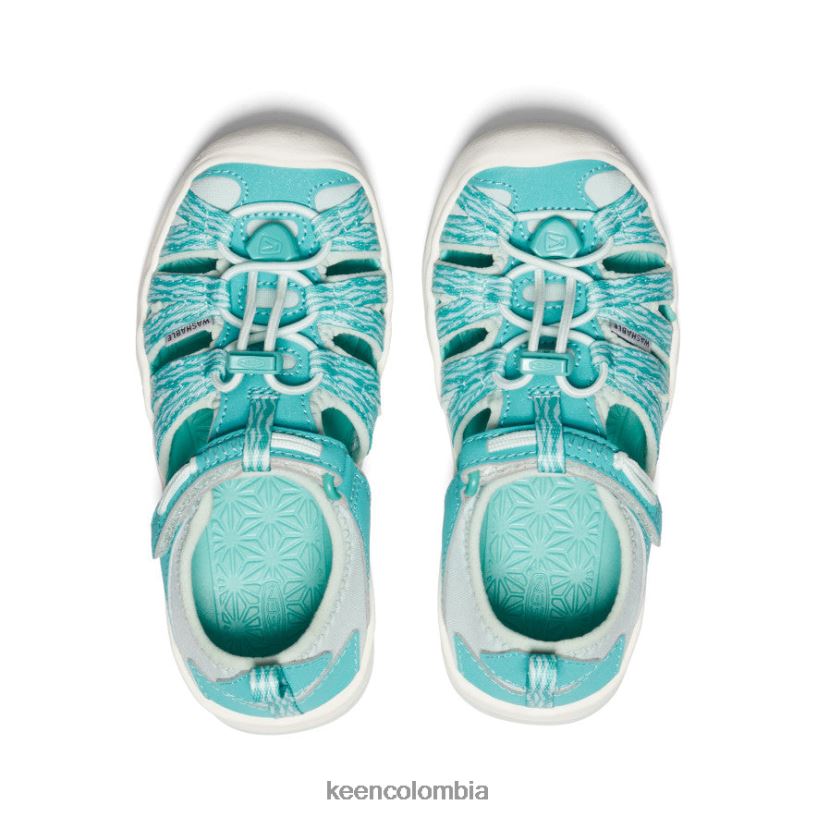 pequeños niños sandalia moxie cascada/vidrio azul KEEN calzado 88N808961