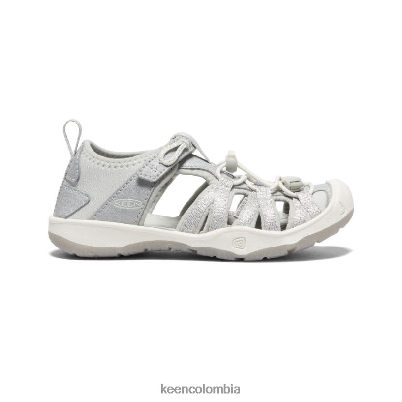 pequeños niños sandalia moxie plata KEEN calzado 88N808960