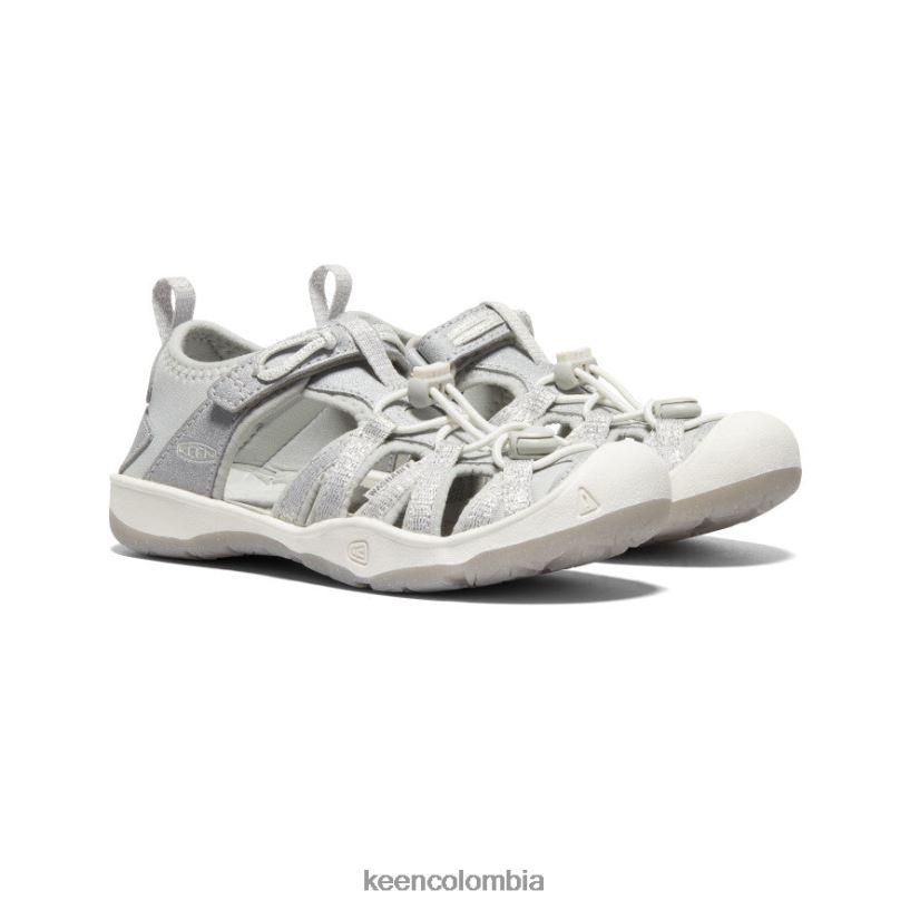 pequeños niños sandalia moxie plata KEEN calzado 88N808960