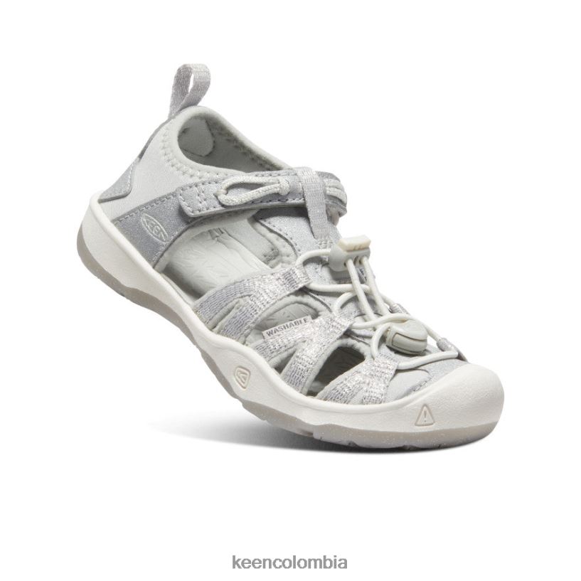 pequeños niños sandalia moxie plata KEEN calzado 88N808960