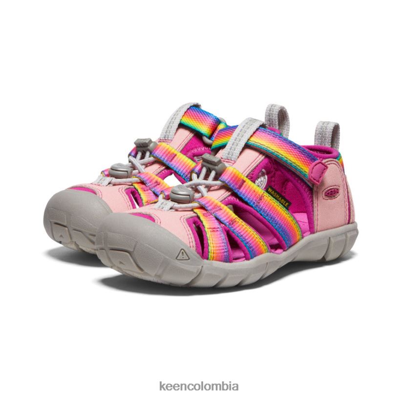 pequeños niños seacamp ii cnx arcoiris/festival fucsia KEEN calzado 88N808854
