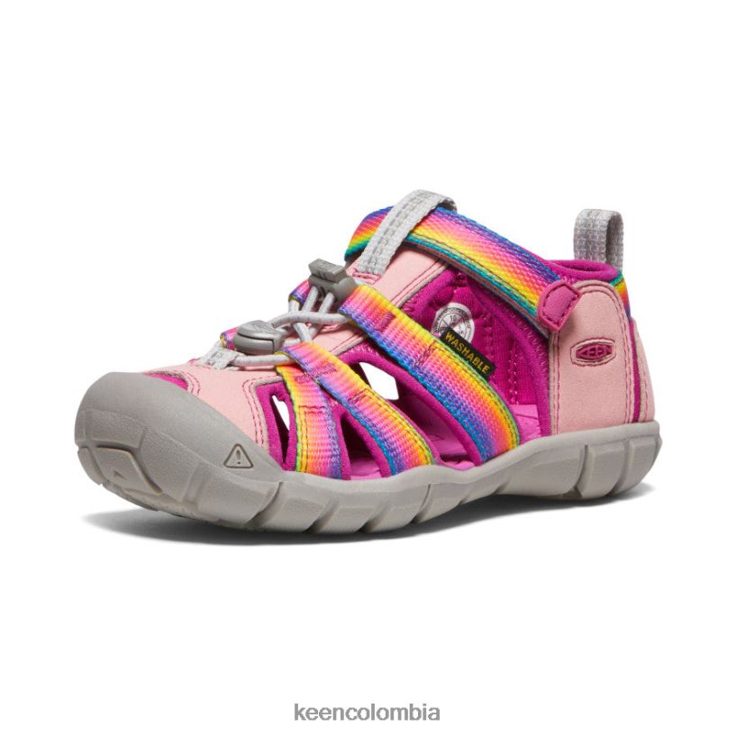 pequeños niños seacamp ii cnx arcoiris/festival fucsia KEEN calzado 88N808854