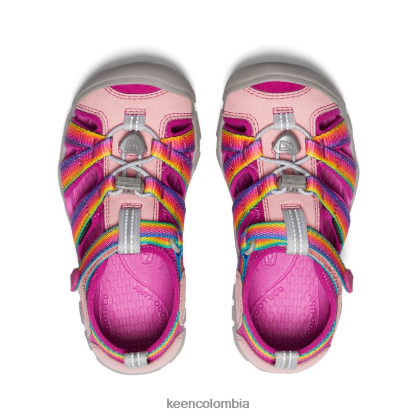 pequeños niños seacamp ii cnx arcoiris/festival fucsia KEEN calzado 88N808854