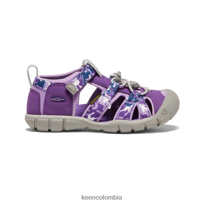 pequeños niños seacamp ii cnx camuflaje/tillandsia morado KEEN calzado 88N808851