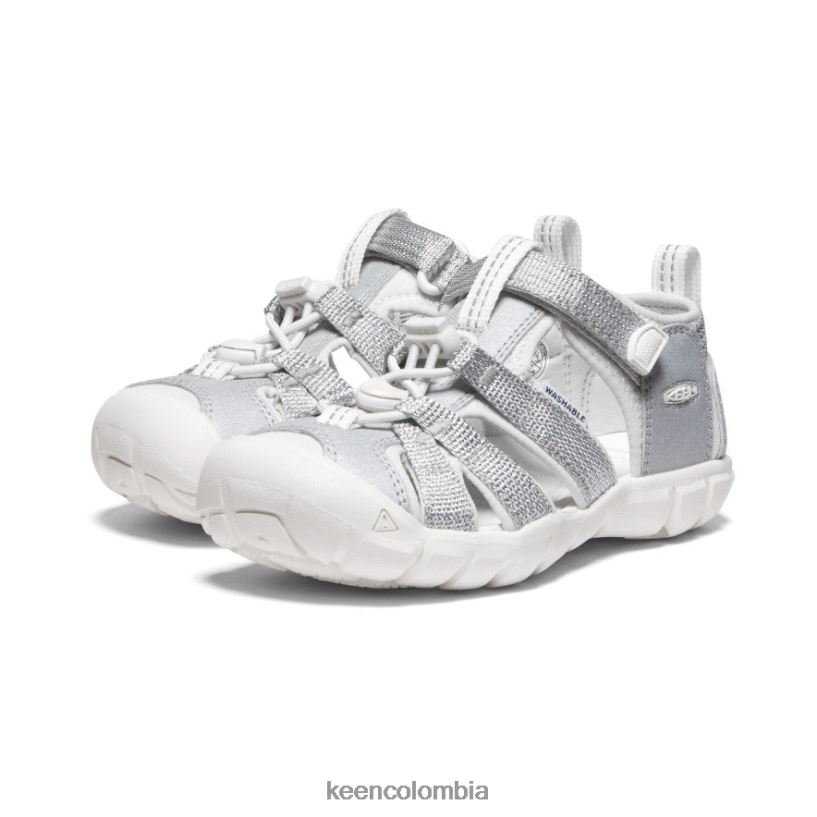 pequeños niños seacamp ii cnx plata/blanco estrella KEEN calzado 88N808857