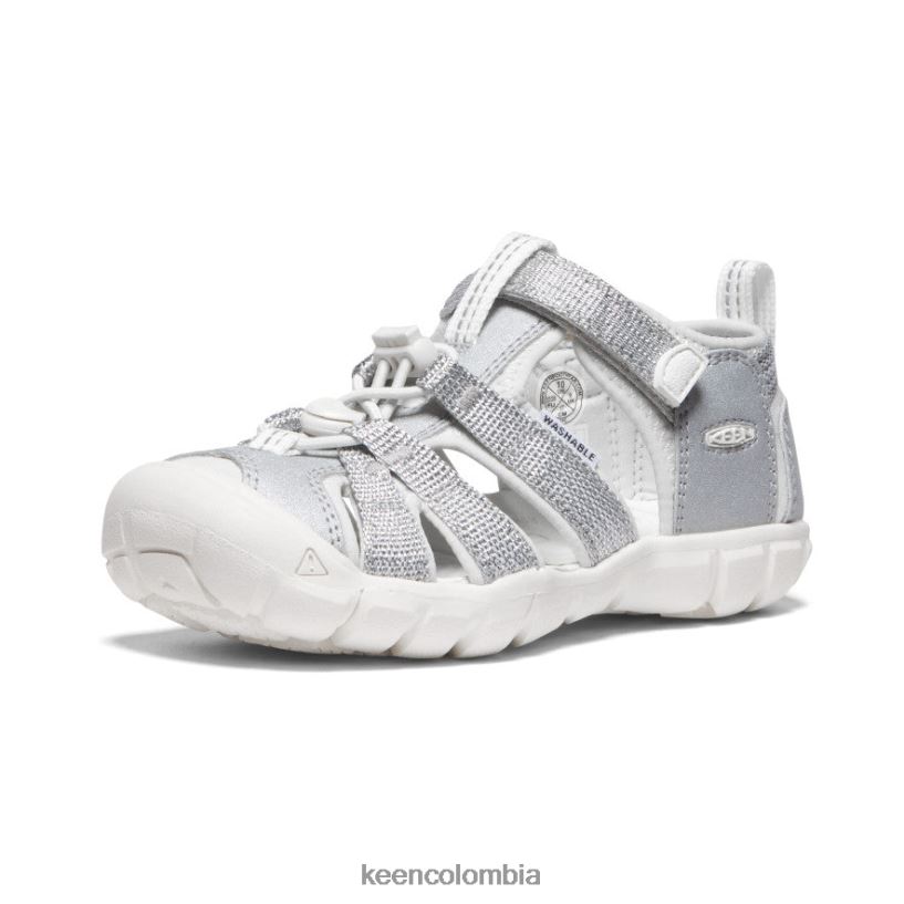 pequeños niños seacamp ii cnx plata/blanco estrella KEEN calzado 88N808857