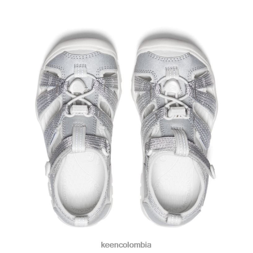 pequeños niños seacamp ii cnx plata/blanco estrella KEEN calzado 88N808857