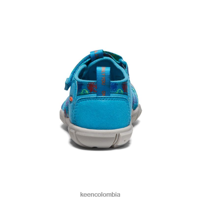 pequeños niños seacamp ii cnx x oso ahumado oso ahumado/azul fiordo KEEN calzado 88N808858
