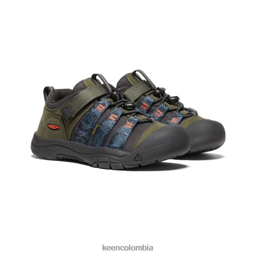 niños grandes newport h2sho noche del bosque/imán KEEN calzado 88N808954