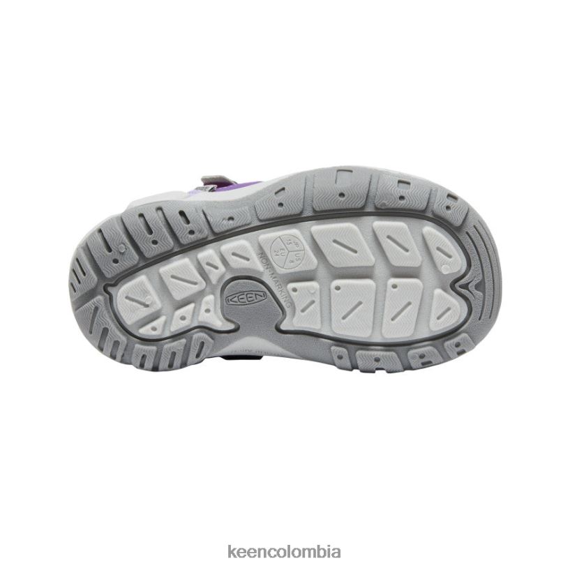 niños grandes zapatillas con nudo hueco tilandsia violeta/onagra KEEN calzado 88N808909