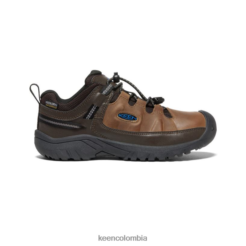 niños grandes zapato impermeable targhee grano de café/bisonte KEEN calzado 88N808841