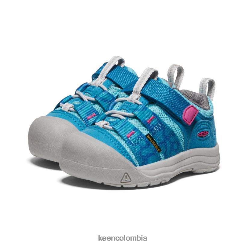 niños pequeños newport h2sho azul fiordo/fucsia festival KEEN calzado 88N808914