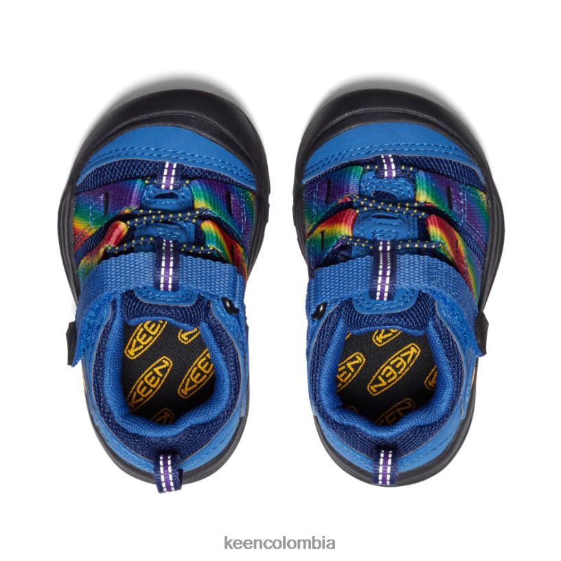 niños pequeños newport h2sho cobalto multi/brillante KEEN calzado 88N808913