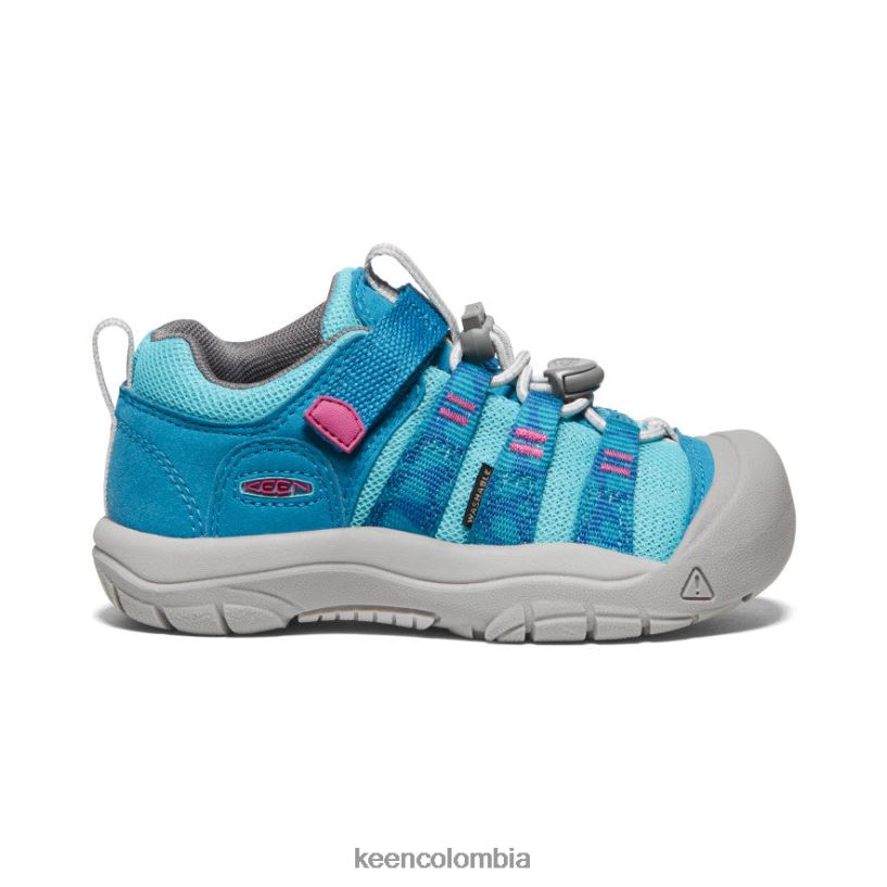 pequeños niños newport h2sho azul fiordo/fucsia festival KEEN calzado 88N808928