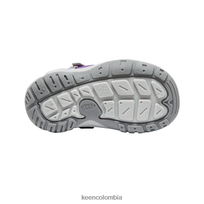 pequeños niños zapatillas con nudo hueco tilandsia violeta/onagra KEEN calzado 88N808891