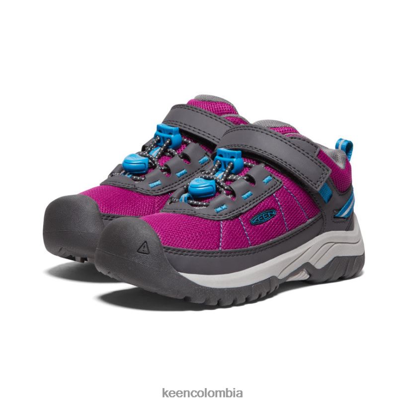 pequeños niños zapato deportivo targhee festival fucsia/imán KEEN calzado 88N808785