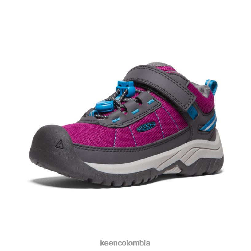 pequeños niños zapato deportivo targhee festival fucsia/imán KEEN calzado 88N808785