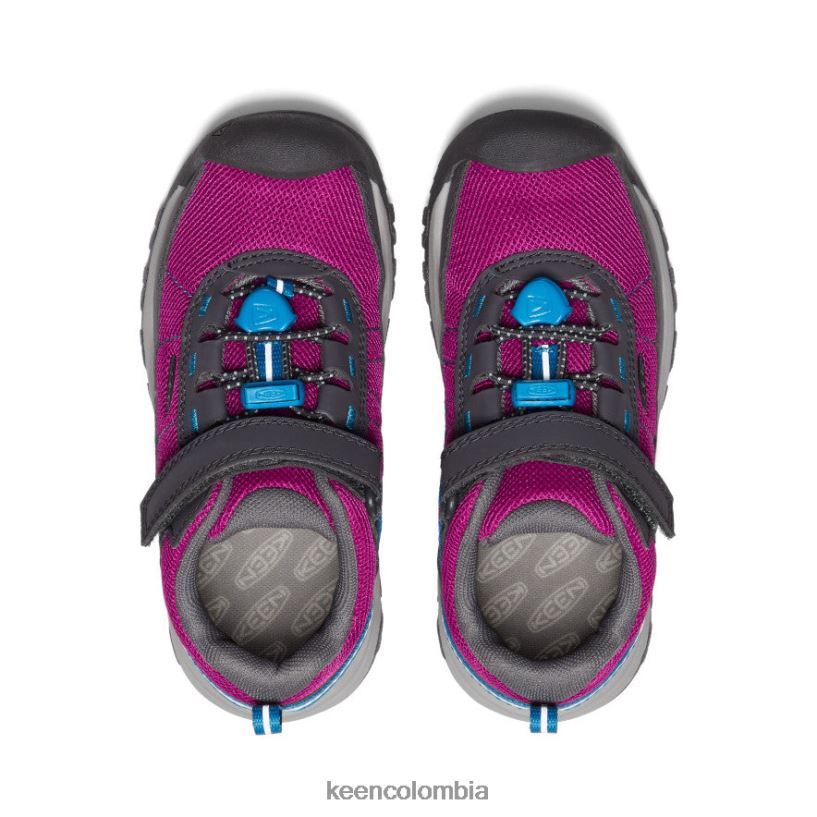 pequeños niños zapato deportivo targhee festival fucsia/imán KEEN calzado 88N808785