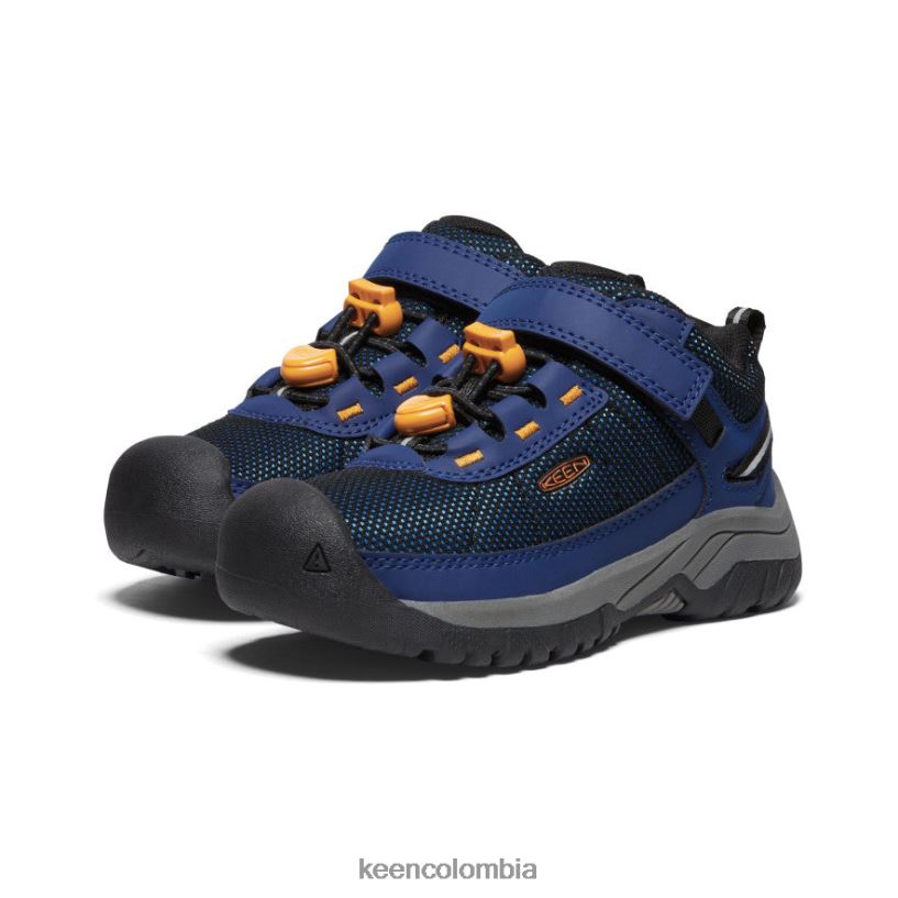pequeños niños zapato deportivo targhee profundidades azules/austero KEEN calzado 88N808784