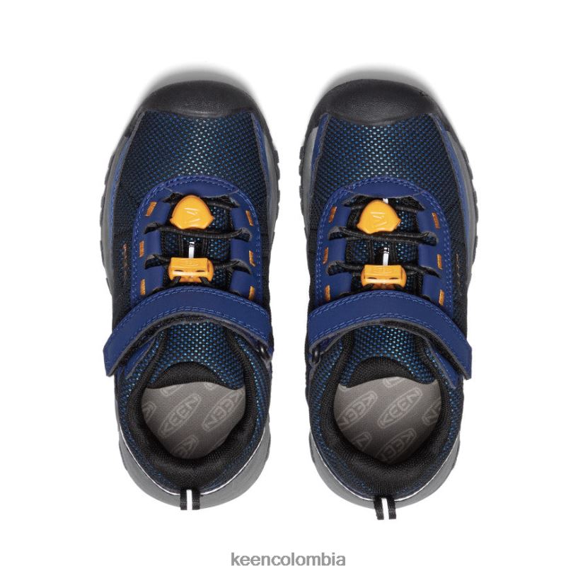 pequeños niños zapato deportivo targhee profundidades azules/austero KEEN calzado 88N808784