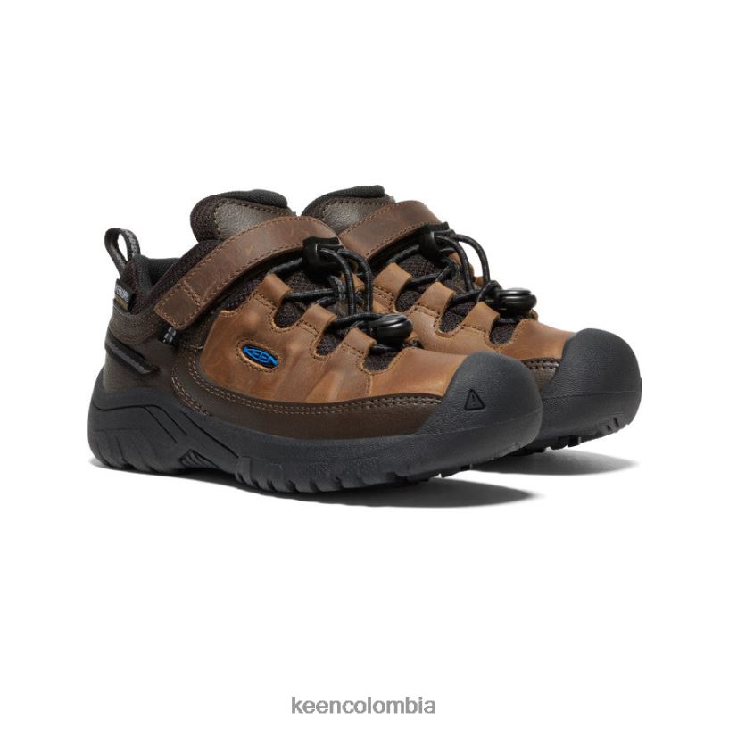 pequeños niños zapato impermeable targhee grano de café/bisonte KEEN calzado 88N808911