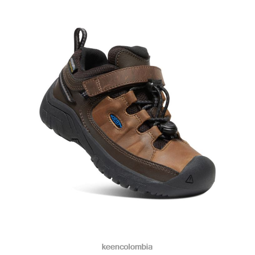 pequeños niños zapato impermeable targhee grano de café/bisonte KEEN calzado 88N808911